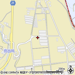 愛知県豊川市東上町（滝平）周辺の地図