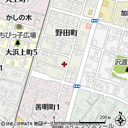 亀田センター周辺の地図