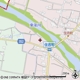 兵庫県小野市住吉町742周辺の地図