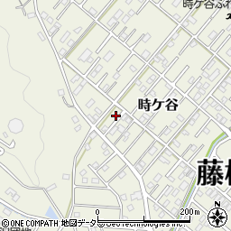 静岡県藤枝市時ケ谷384-58周辺の地図