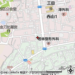 有限会社三京社書店周辺の地図