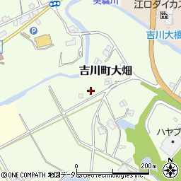 兵庫県三木市吉川町大畑210周辺の地図