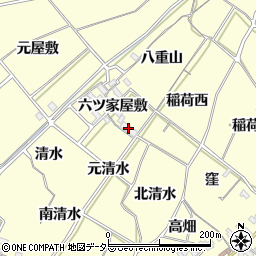 朝日園製茶工場周辺の地図