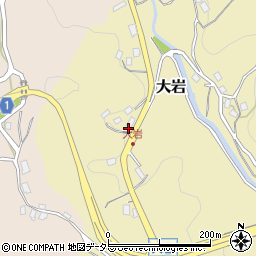大阪府茨木市大岩148周辺の地図