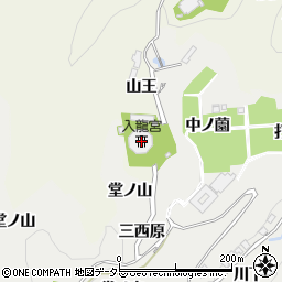 入龍宮周辺の地図