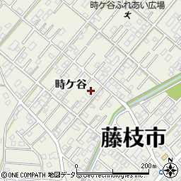 静岡県藤枝市時ケ谷386-9周辺の地図