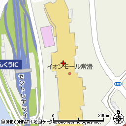 日本一イオンモール常滑店周辺の地図