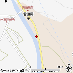 広島県三次市君田町東入君736周辺の地図