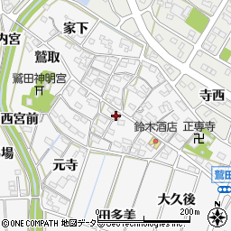 愛知県額田郡幸田町菱池寺西6周辺の地図