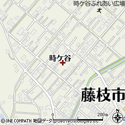 静岡県藤枝市時ケ谷385-20周辺の地図