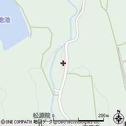 愛知県豊川市上長山町井上周辺の地図