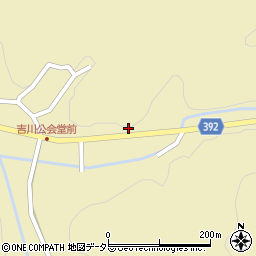 愛知県新城市吉川広正周辺の地図