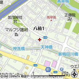 米山商店静岡製作所周辺の地図