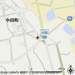 兵庫県小野市小田町1555-1周辺の地図