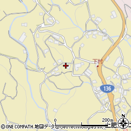 静岡県伊豆市小下田2114周辺の地図