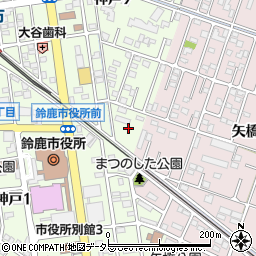 三重県鈴鹿市神戸9丁目31周辺の地図