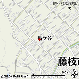 静岡県藤枝市時ケ谷385周辺の地図