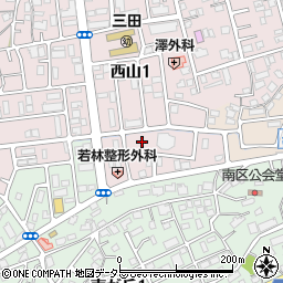 芳ノ塚公園周辺の地図