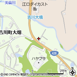 兵庫県三木市吉川町大畑972周辺の地図