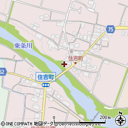兵庫県小野市住吉町715-1周辺の地図