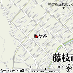 静岡県藤枝市時ケ谷385-35周辺の地図