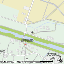 兵庫県三田市下田中280周辺の地図