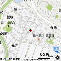 愛知県額田郡幸田町菱池寺西33周辺の地図