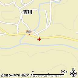 愛知県新城市吉川津舞羅48-1周辺の地図