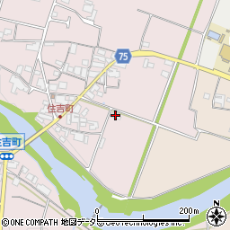 兵庫県小野市住吉町1645周辺の地図