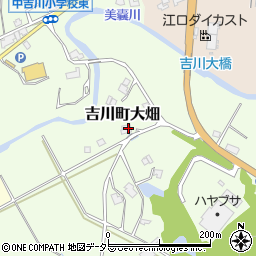 兵庫県三木市吉川町大畑872周辺の地図