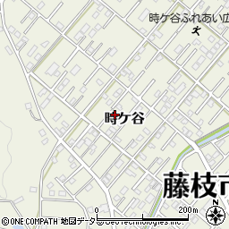 静岡県藤枝市時ケ谷385-34周辺の地図