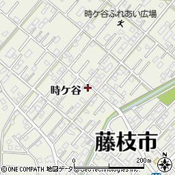 静岡県藤枝市時ケ谷386-27周辺の地図