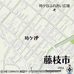 静岡県藤枝市時ケ谷386-16周辺の地図