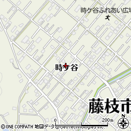 静岡県藤枝市時ケ谷386-62周辺の地図