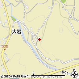 大阪府茨木市大岩708周辺の地図