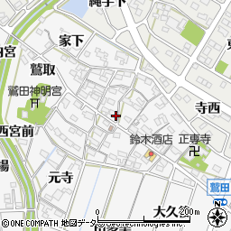 愛知県額田郡幸田町菱池寺西7周辺の地図