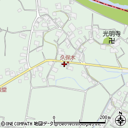 兵庫県小野市久保木町702周辺の地図