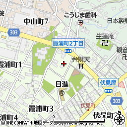 asucafe周辺の地図