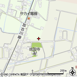 兵庫県小野市河合西町291周辺の地図