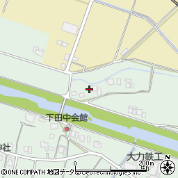 兵庫県三田市下田中279周辺の地図