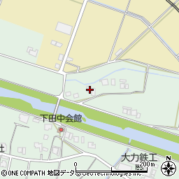 兵庫県三田市下田中278周辺の地図