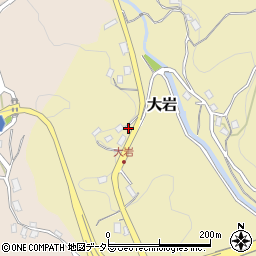 大阪府茨木市大岩202周辺の地図
