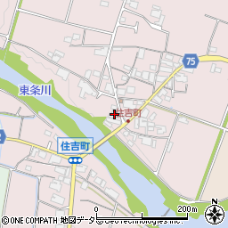 兵庫県小野市住吉町721周辺の地図