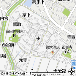 愛知県額田郡幸田町菱池寺西8周辺の地図