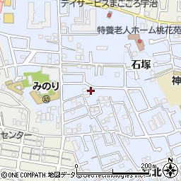 石塚第2児童遊園周辺の地図