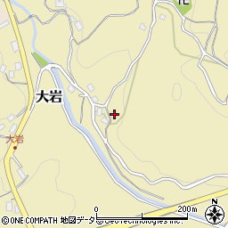 大阪府茨木市大岩234周辺の地図