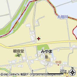 兵庫県小野市中谷町207-1周辺の地図