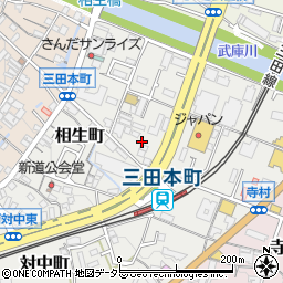 〒669-1526 兵庫県三田市相生町の地図