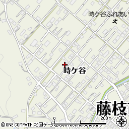 静岡県藤枝市時ケ谷385-39周辺の地図