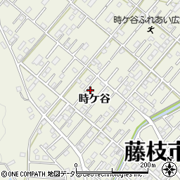 静岡県藤枝市時ケ谷386-51周辺の地図